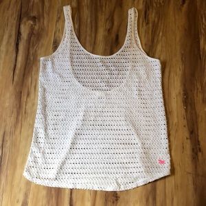 PINK Crochet Top